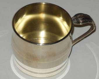 Vintage Children's Silverplate Small Cup Community