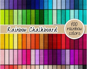 SALE 100 chalkboard digital paper colored chalkboard digital paper rainbow chalkboard texture scrapbooking printable 12x12 pastel neutral br