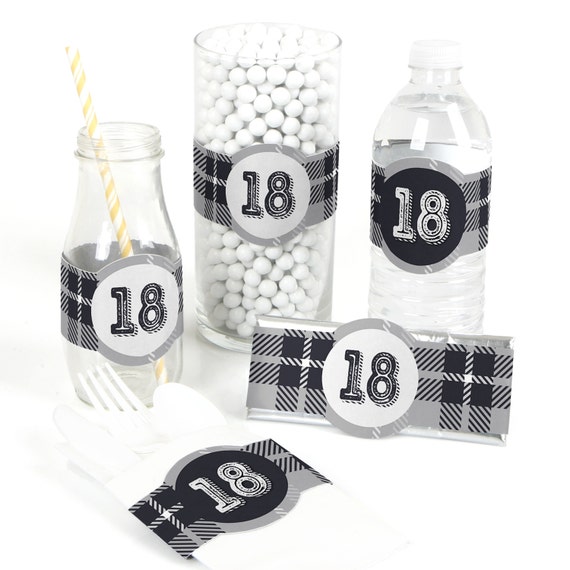 18th-milestone-birthday-diy-party-supplies-eighteenth-birthday