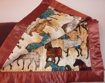 Wild Horses Blanket