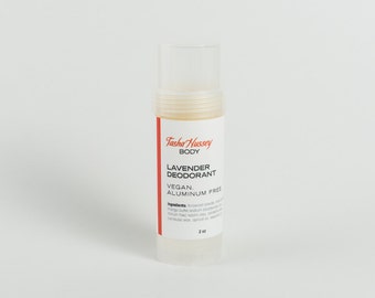 Lavender Deodorant, Vegan Deodorant, Aluminum Fee Deodorant