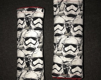 Star Wars stormtrooper car seat strap covers