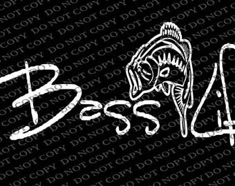 Bass boat decals | Etsy