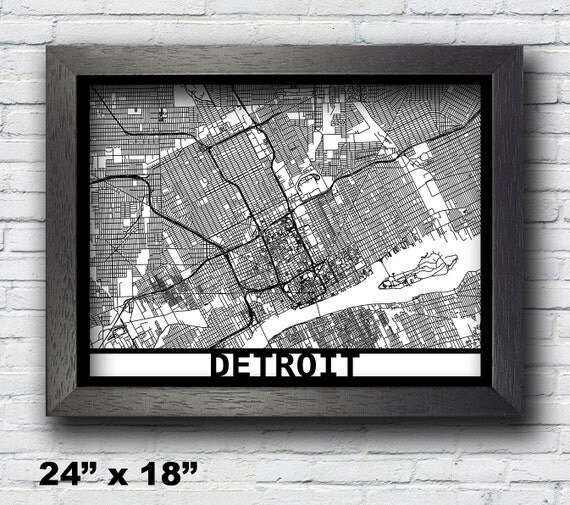 Detroit Wall Art detroit michigan map framed laser cut map detroit wall art Detroit Wall Art detroit michigan map framed laser cut map detroit wall art