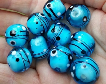 Handmade Glass (Lampwork) Bead Set