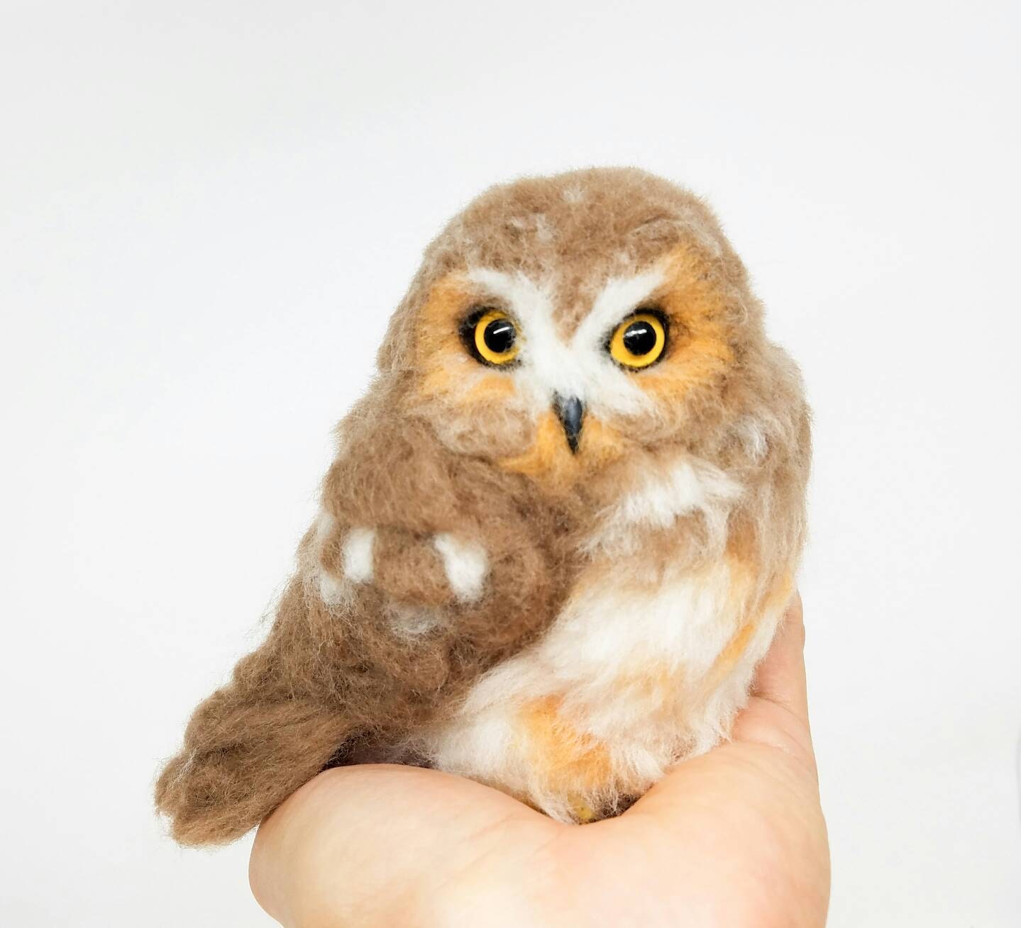 saw whet owl stuffed animal