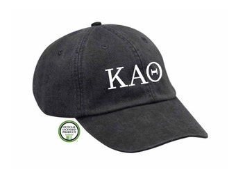 Kappa Alpha Theta Embroidered Hat, Theta Baseball Cap, Sorority Hat, Sorority gift, Big Little Gift, Kappa Alpha Theta Gift, Theta