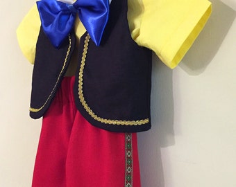 Pinocchio Costume, for Toddlers & Kids in size 2T to size 8
