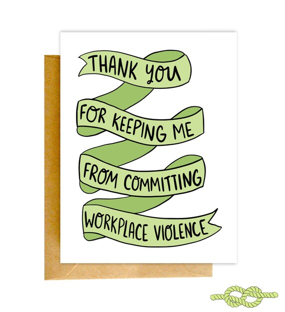 Funny Co-worker Card Funny Card Work Wife Card Work BFF