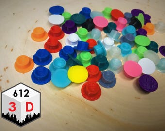 Fidget Spinner Accent Bearing Caps - EDC - Glow - Color Changing