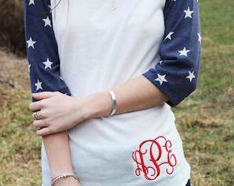 Patriotic Womens Shirt - 4th of July Shirt - American Flag Womens Shirt - American Flag Shirt - Red White and Blue Womens Shirt - USA Shirt