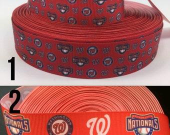 Washington Nationals baseball dog/cat collar, sports, kitten, puppy, breakaway cat collar, adjustable, red, navy blue, pet, safety collar