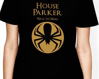 Game of Thrones Shirt Funny Spiderman T Shirt House Peter Parker T-Shirt Got Instagram Top Tumblr T Shirt Women Graphic Tee