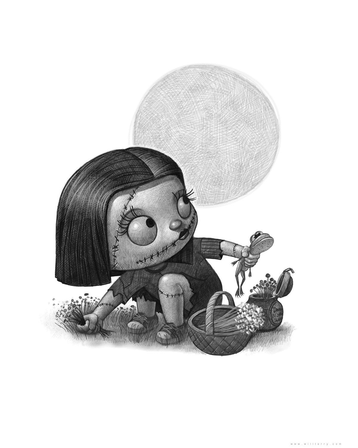 8X10 Baby Sally of The Nightmare Before Christmas