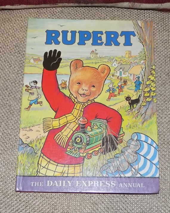 A Original Rare RUPERT Daily Express Annual 1976 1st Edition