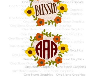 Floral wreath svg,svg cut file,wreath svg file,floral svg,monogram svg,floral monogram svg frame,vines,vine monogram svg,flower monogram svg