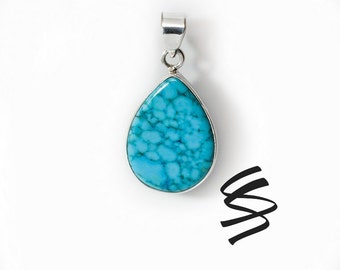 Turquoise Silver Jewelry Native American Jewelry Turquoise Jewelry Silver Necklace Statement Necklace Turquoise Necklace Bohemian Jewelry