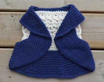 Toddler's Lace Back Vest