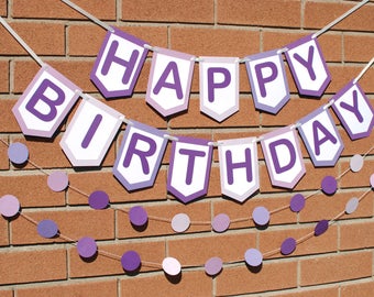 Purple Birthday | Etsy