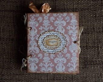 Romantic "Imagine" junk journal