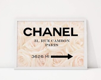 Coco Chanel Women Gift Girls Room Art Coco Chanel Art Coco Chanel Posters Coco Chanel Wall Art Coco Chanel Printable fashion Decor Fashon