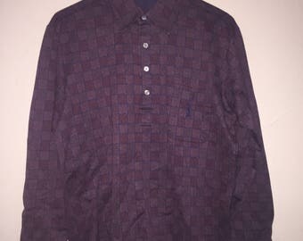 Vintage Yves Saint Laurent Long Sleeve Polo
