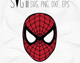 Spiderman Svg Files, Spiderman Svg, Font Svg, Svg For Silhouette, Svg For Cricut, Vector Cutting Files, Svg Cut Vinyl Decal, Monogram Svg