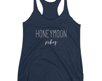 Honeymoon Vibes - Honeymoon Shirt, Honeymoon Tank, Just Married Shirt