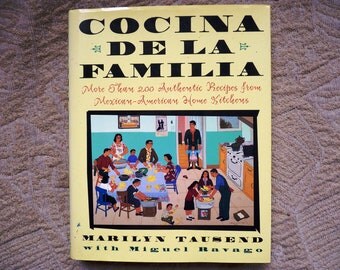 Mexican Cookbook - Like New - Cocina De La Familia - Ethnic Cookbook
