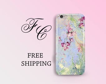 Plastic Case iPhone 6s Plus Art Flower iPhone 7 iPhone 6s Case iPhone 7 plus Floral iPhone SE Case Cell Phone Case iPhone 5s Watercolor bbi