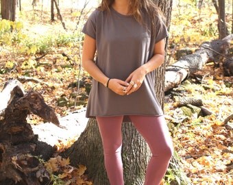 Basic Oversized Tee in Bamboo Jersey / by replicca / size small to xlarge / your choice of colour