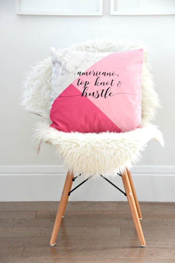 Items similar to pink pillow, pink throw pillow, quote pillow, pillows