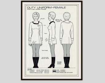 Star Trek Uniform | Etsy