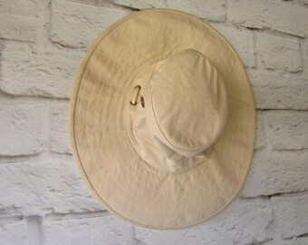 Vintage Tilley Hat Wide Brim Canvas Hat Gardening Hat