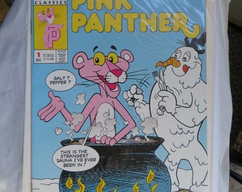 Vintage Pink Panther Comic Book - Harvey Classic - November 1993 Vol 2 No 1
