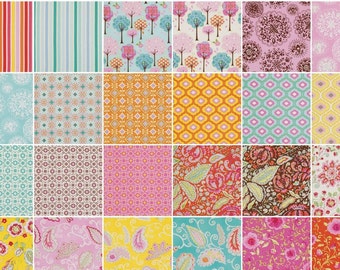 SALE 30 FQs Pretty Little Things Fat Quarter Bundle Dena Designs Out of Print Hard to Find Girl Fabrics