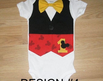 mickey mouse birthday outfit for 1 year old