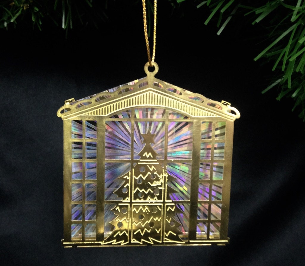 stunning Avon Christmas Tree ornament Reflections dimensional