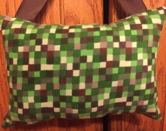 BRAND NEW FABRIC! Minecraft personalized tooth fairy pillow