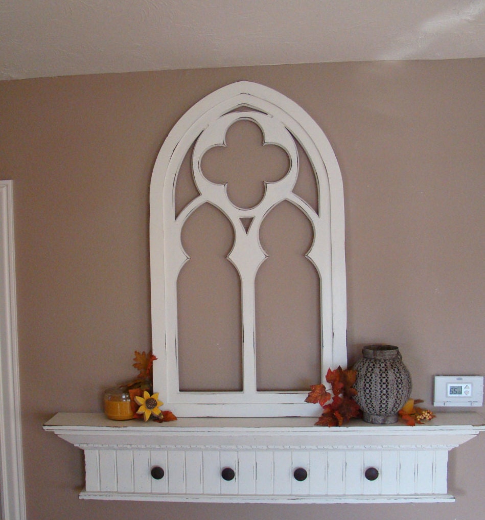 Clover Cathedral Window Mirror