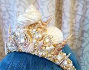 Ruler of Tides Bridal Mermaid Crown