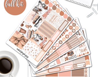MATTE | Erin Condren Planner Stickers | Weekly Kit | Reading Is Dreaming | Vertical ECLP | Full Kit