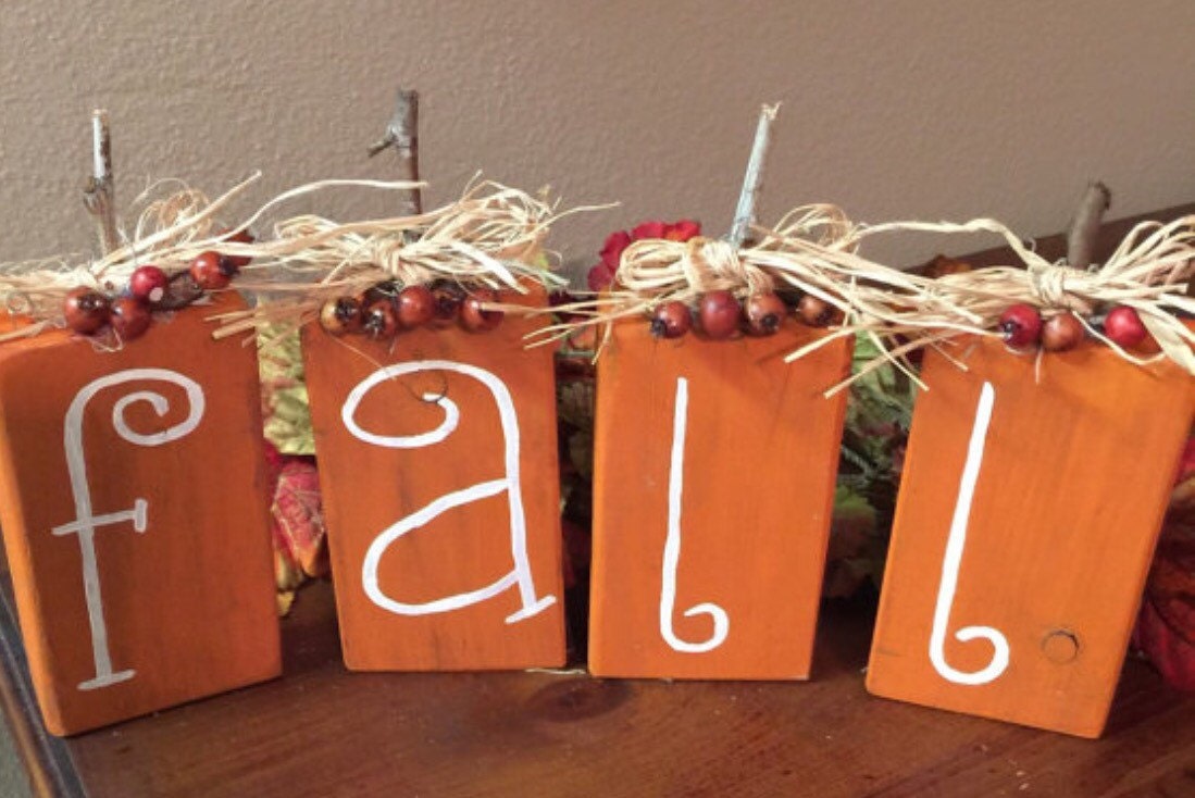 Rustic Wood Pumpkins Fall Decor 2x4 Wooden Pumpkins Fall   Il Fullxfull.1121620891 Sfmv 