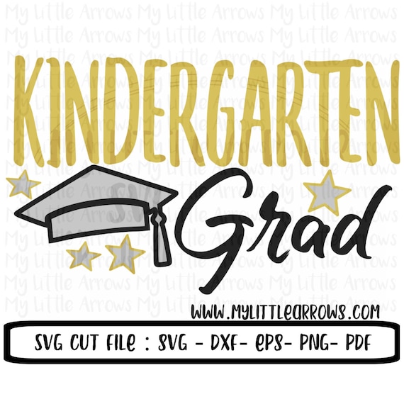 Download Kindergarten graduate SVG DXF EPS png Files Cutting
