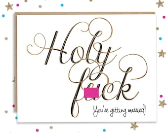 Mature Card for Wedding, Newlywed Gift, Wedding Card, Wedding Shower, Card for Bride, Card for Groom, Wedding Card Funny, Funny Card