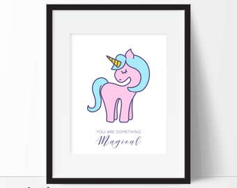 Unicorn poster | Etsy