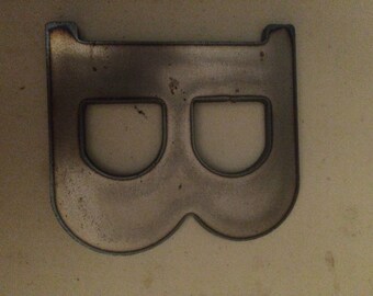 6" Metal Letters / Steel Letters Standard flame cut
