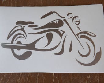 Motorcycle vinyl decal, Bike decal-window-car-yeti-truck-car-laptop-decals-vinyl decals-gifts for men-motorcycle decals-biker decals