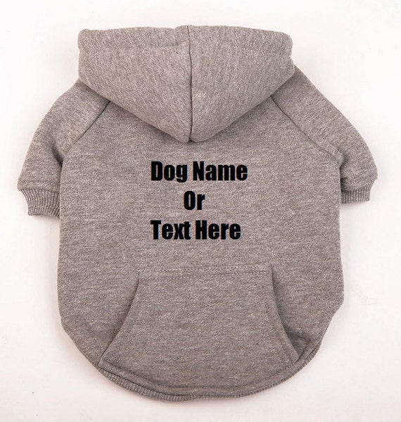 Custom Personalized Design Your Own Dog Hoodie Sweatshirt pet