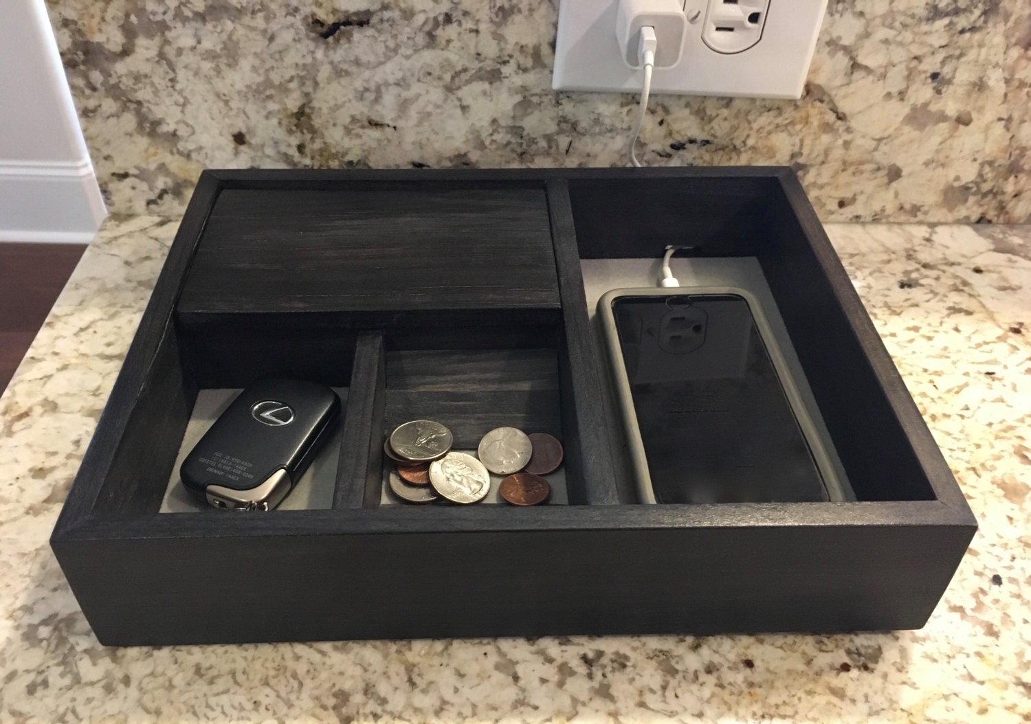 Charging Valet Station Organizer